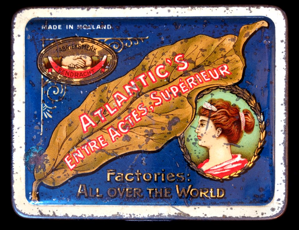 Atlantics Entre Actes, Supériur cigar tin
