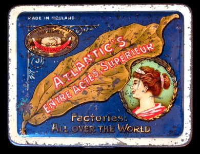 Atlantics Entre Actes, Supériur cigar tin