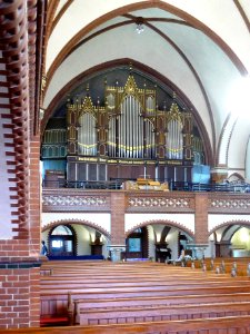 Auenkirche (Berlin-Wilmersdorf) Orgelempore