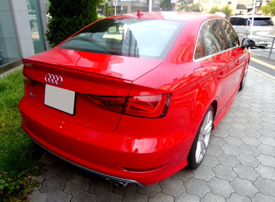 Audi S3 Sedan (8VCJXL) rear