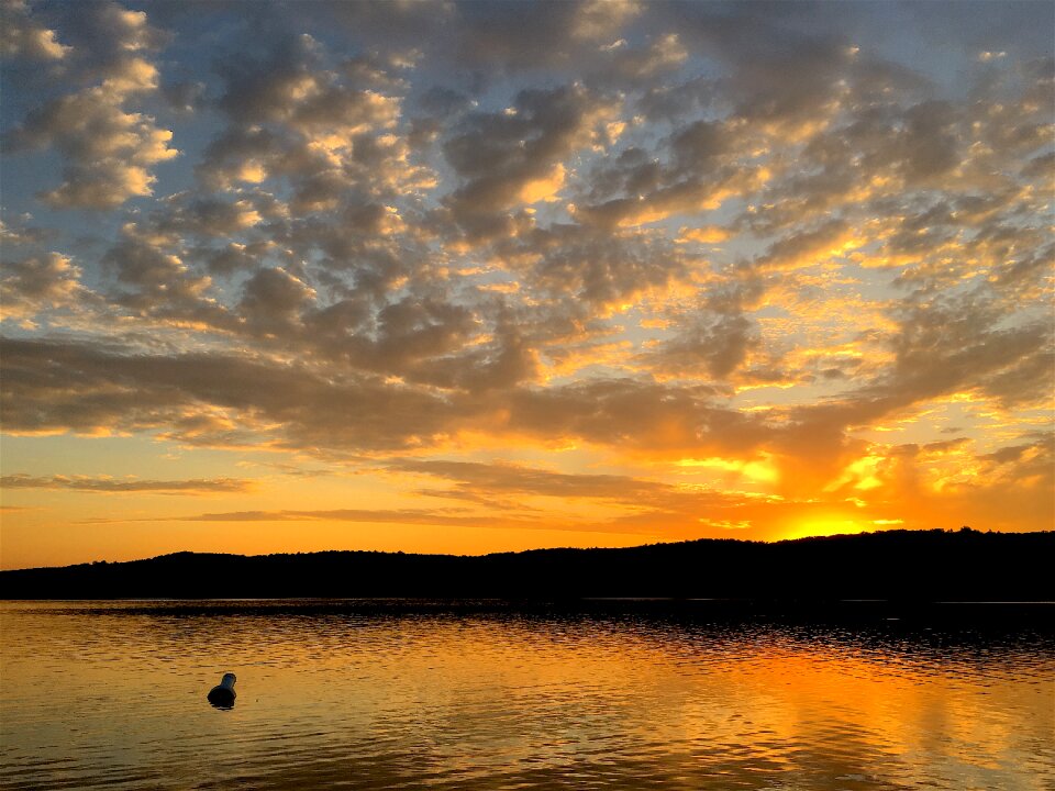 Sky water landscape photo