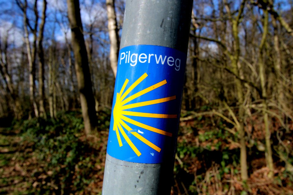 Aufkleber Pilgerweg