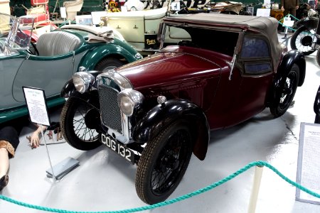 Austin 7 Nippy 1936 - Bentley Wildfowl and Motor Museum - Halland, East Sussex, England - DSC05793