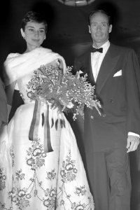 Audrey Hepburn en Mel Ferrer (1954) photo