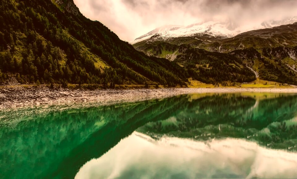 Water reflections nature