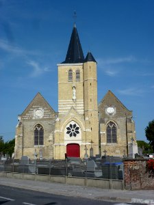 Audruicq (Pas-de-Calais) église Saint-Martin