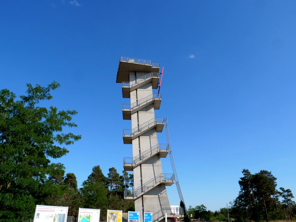Aussichtsturm Merzdorf in july 2019 03