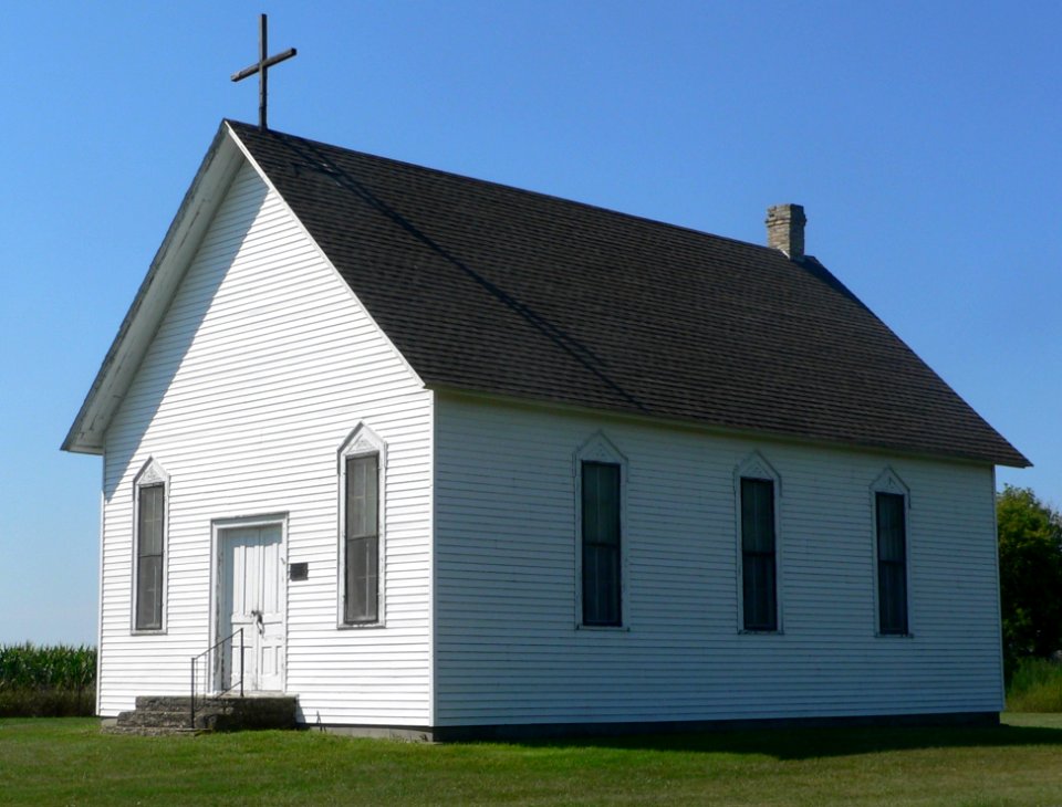 Aurland Lutheran church from NE 2