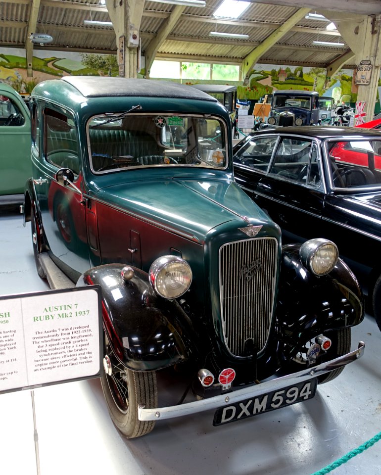 Austin 7 Ruby Mk2 1937 - Bentley Wildfowl and Motor Museum - Halland, East Sussex, England - DSC05805