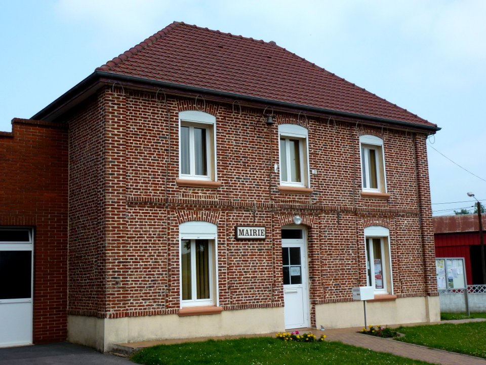 Aumerval (Pas-de-Calais, Fr) mairie