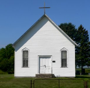 Aurland Lutheran church from E 1