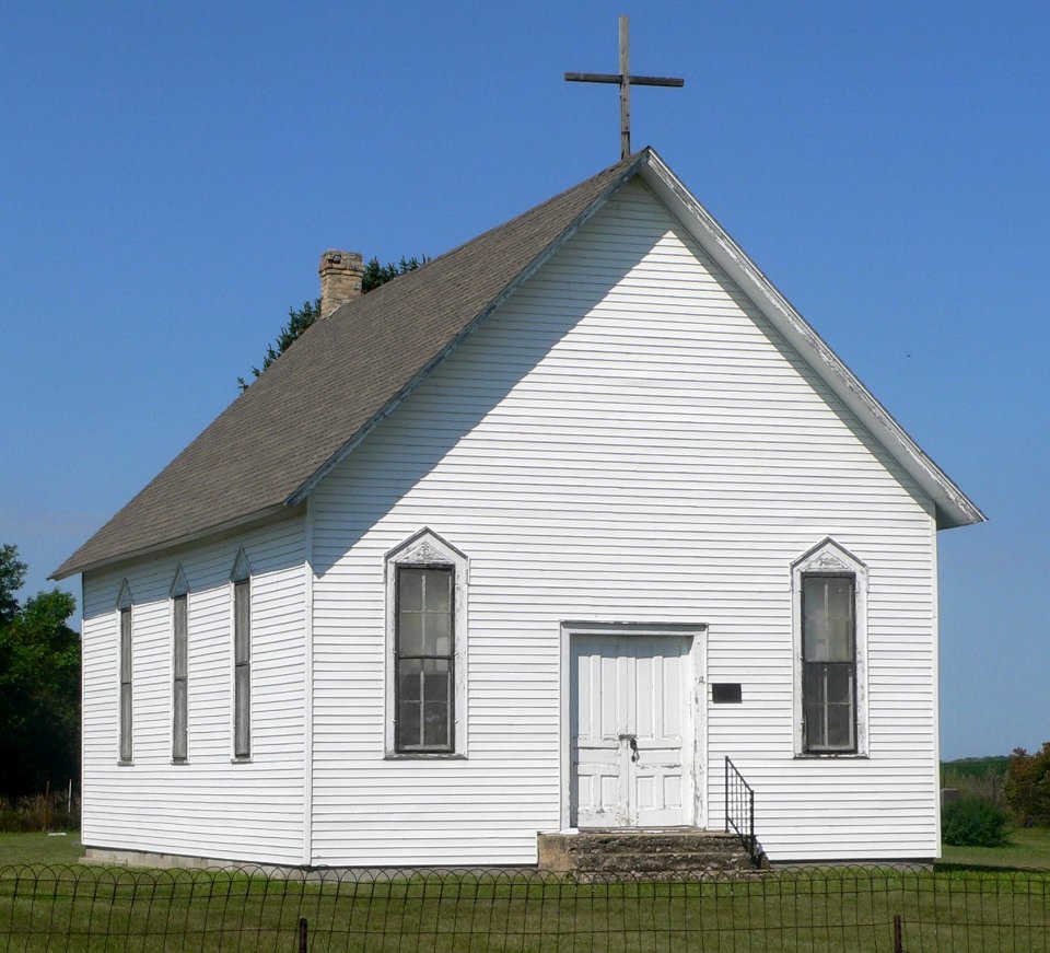 Aurland Lutheran church from SE 1