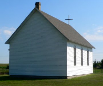 Aurland Lutheran Church from WSW 1