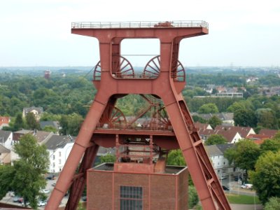 Aussicht Plattform Zeche Zollverein Essen vom 24 08 2012 Nr 11