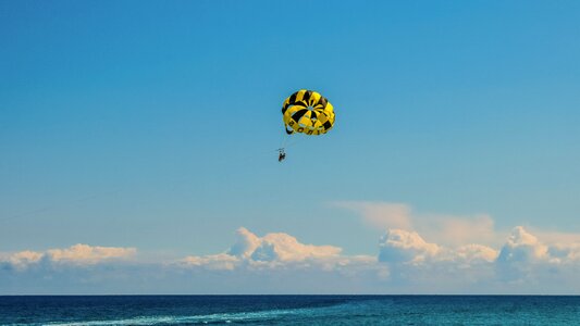 Parachute leisure adventure