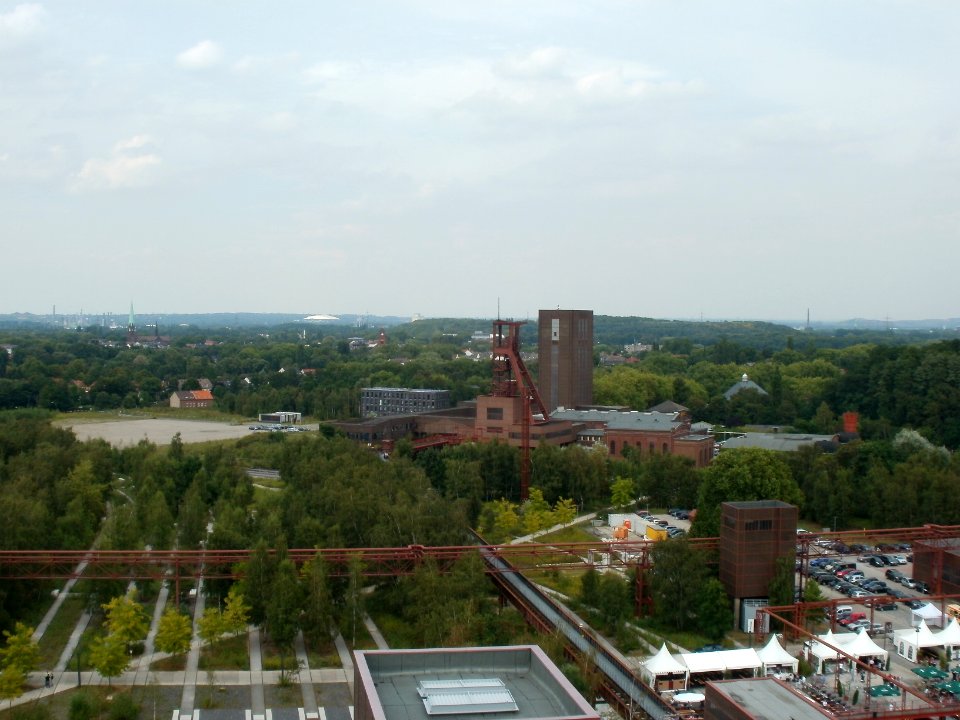 Aussicht Plattform Zeche Zollverein Essen vom 24 08 2012 Nr 4