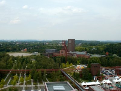 Aussicht Plattform Zeche Zollverein Essen vom 24 08 2012 Nr 4