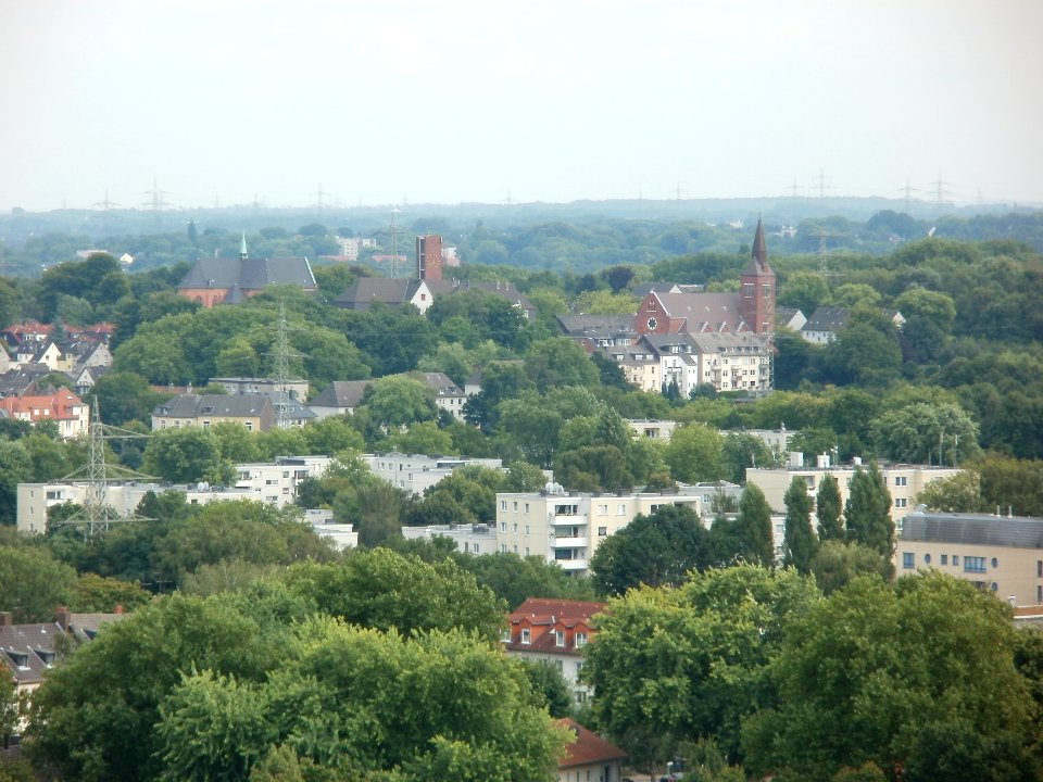 Aussicht Plattform Zeche Zollverein Essen vom 24 08 2012 Nr 14
