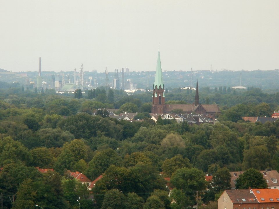 Aussicht Plattform Zeche Zollverein Essen vom 24 08 2012 Nr 1