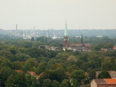 Aussicht Plattform Zeche Zollverein Essen vom 24 08 2012 Nr 1