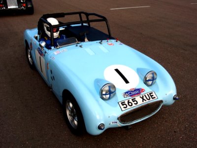 Austin-Healey Sprite Frogeye at Zandvoort, pic1