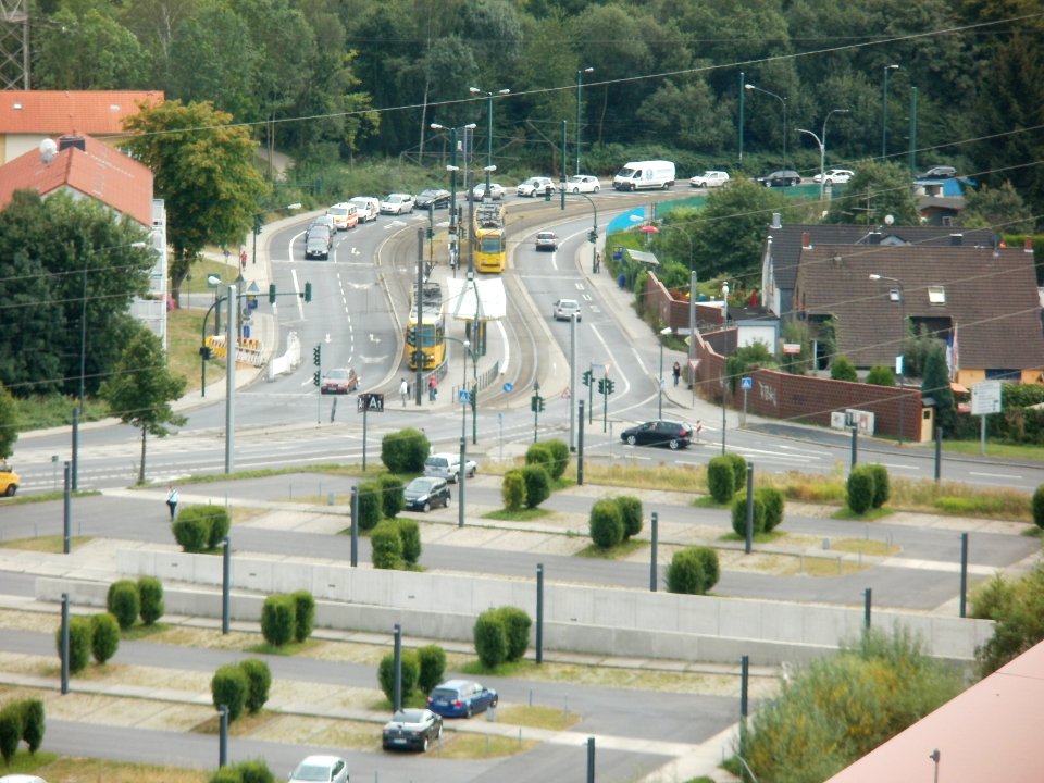 Aussicht Plattform Zeche Zollverein Essen vom 24 08 2012 Nr 8 Zufahrt