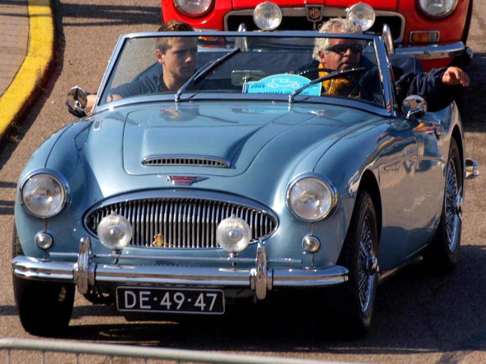 Austin Healey 3000 MkII dutch licence registration DE-49-47 pic1