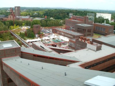Aussicht Plattform Zeche Zollverein Essen vom 24 08 2012 Nr 7