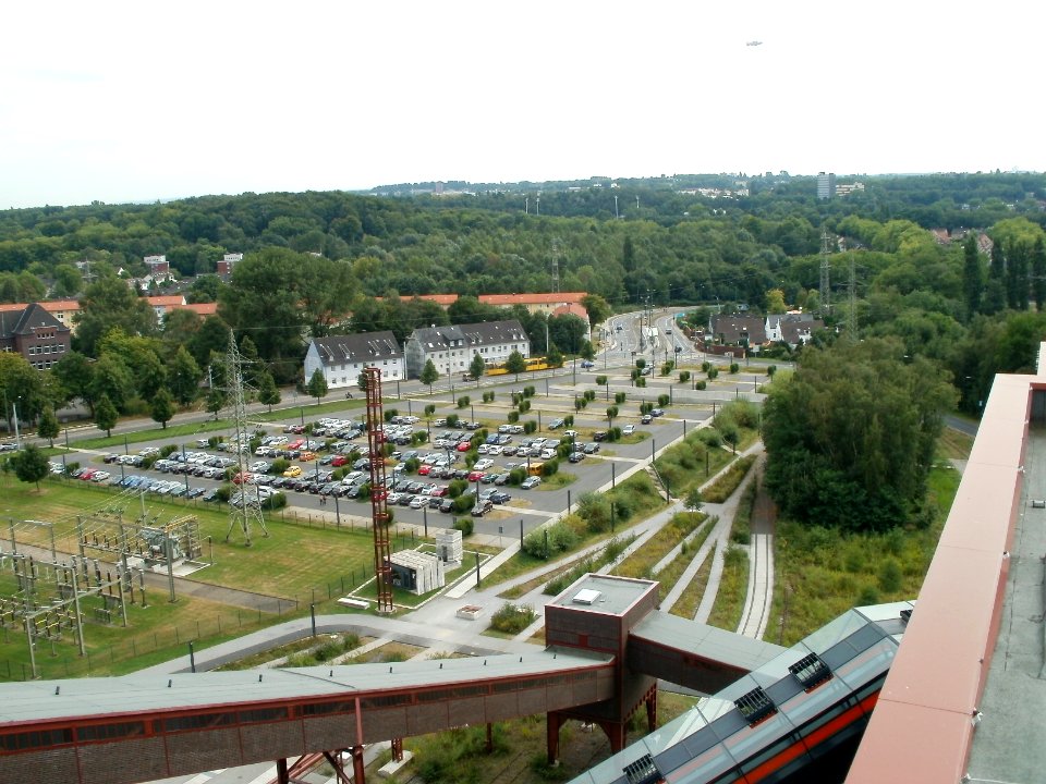 Aussicht Plattform Zeche Zollverein Essen vom 24 08 2012 Nr 16