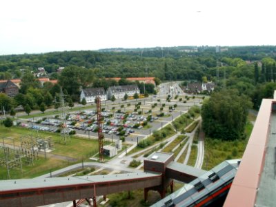 Aussicht Plattform Zeche Zollverein Essen vom 24 08 2012 Nr 16