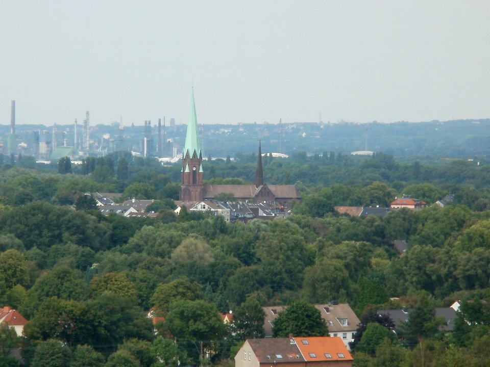 Aussicht Plattform Zeche Zollverein Essen vom 24 08 2012 Nr 18