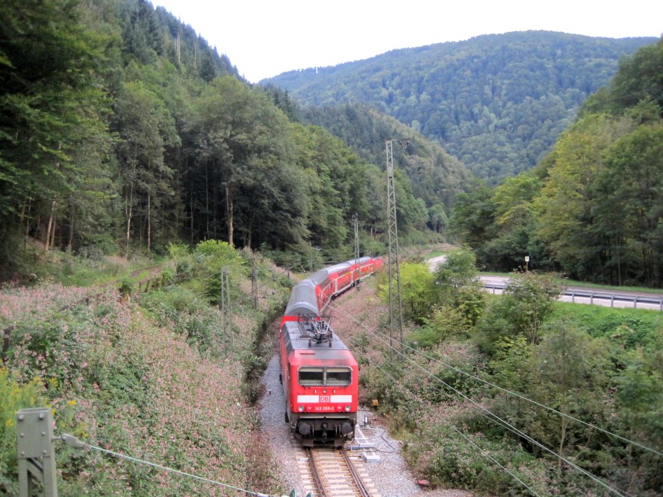 Ausfahrt Betriebsbahnhof Hirschsprung