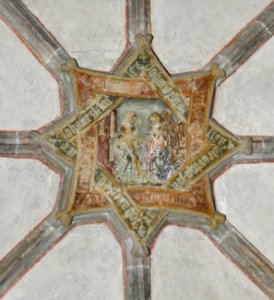 Augsburg Domkreuzgang Nordflügel Joch7 Schlussstein