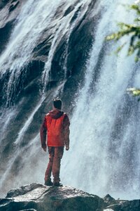 Standing water waterfall photo