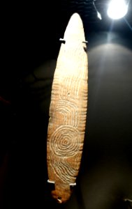 Australian Aboriginal message stick, c. 1912 - Etnografiska museet - Stockholm, Sweden - DSC01365