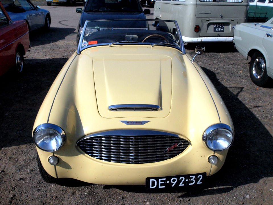 Austin Healey 3000 MkI dutch licence registration DE-92-32 pic4