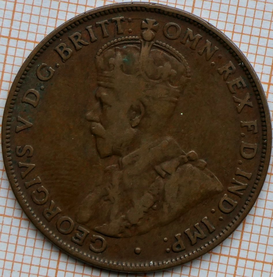 Australia 1 Penny 1920 - obverse