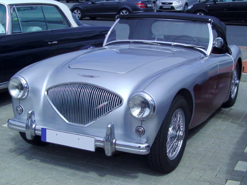 Austin-Healey 100 grey