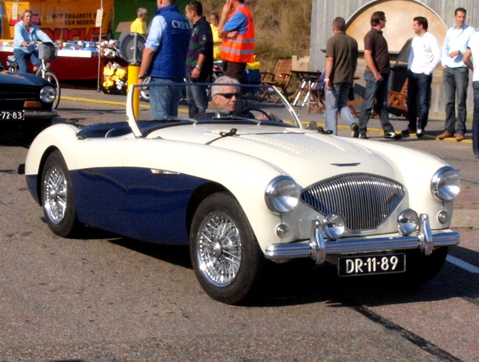 Austin Healey 100-4 dutch licence registration DR-11-89 pic2