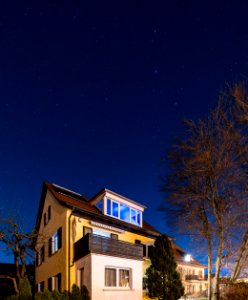 Autenriethstraße 21 in Tübingen mit Sternenhimmel 2019