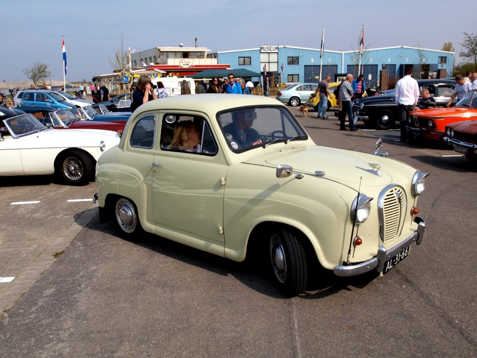 Austin A35 Saloon (1957) , Dutch licence registration AL-31-66 pic3