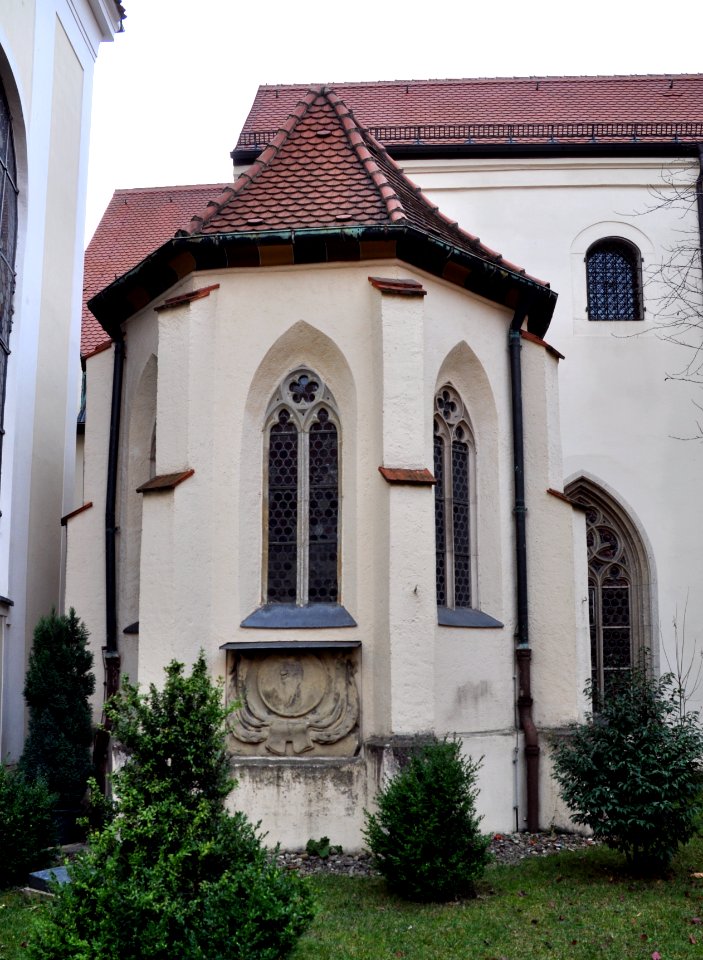 Augsburg Domkreuzgang Hof Katharinenkapelle
