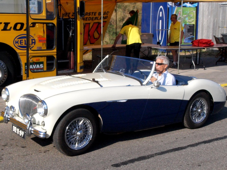 Austin Healey 100-4 dutch licence registration DR-11-89 pic1
