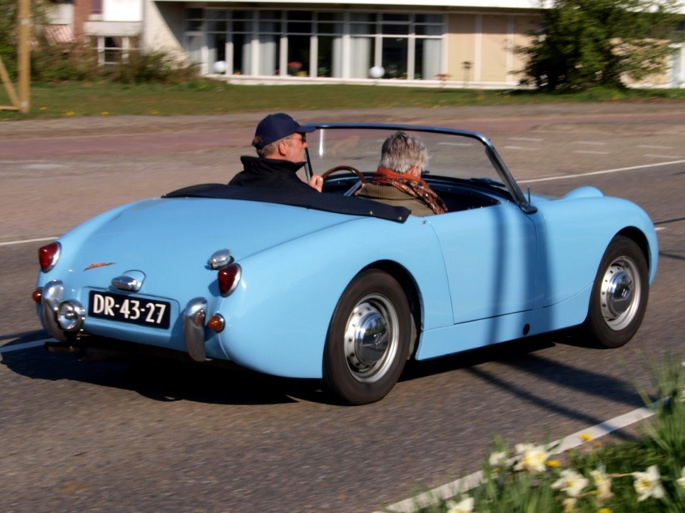 Austin Healey Sprite Mk 11 (1962), Dutch licecence registration DR-43-27, pic3
