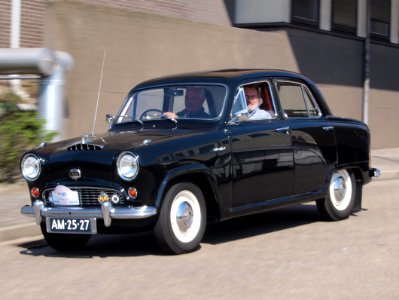 Austin A50 (1956), Dutch licence registration AM-25-27 pic1