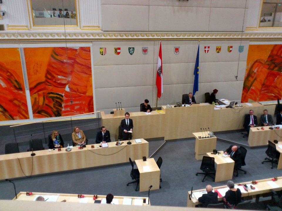 Austrian Bundesrat - Bundeskanzler Kurz
