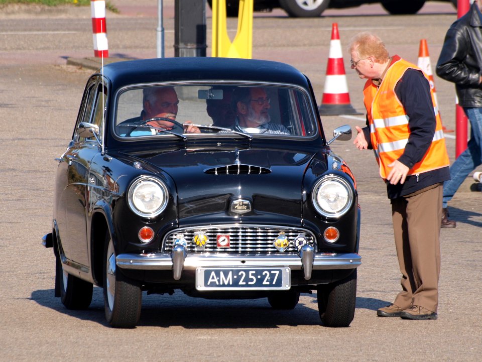 Austin A50 (1956), Dutch licence registration AM-25-27 pic2