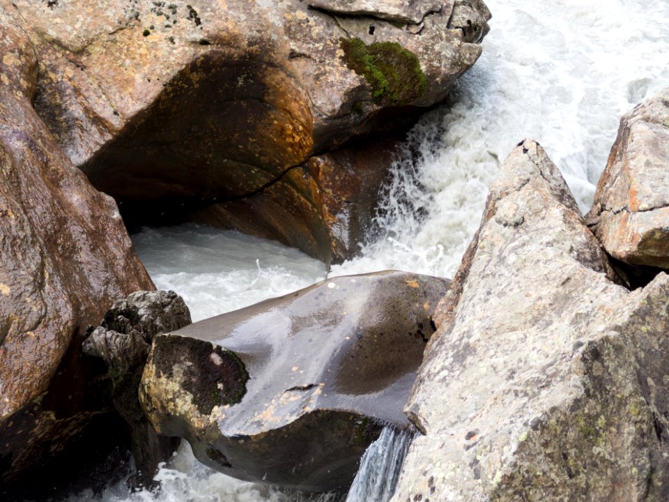Auswaschung in der Burkhardsklamm