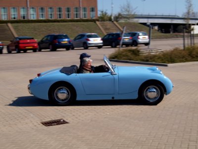Austin Healey Sprite Mk 11 (1962), Dutch licecence registration DR-43-27, pic2