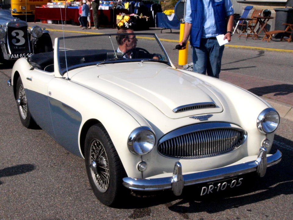 Austin Healey dutch licence registration DR-10-05 pic2